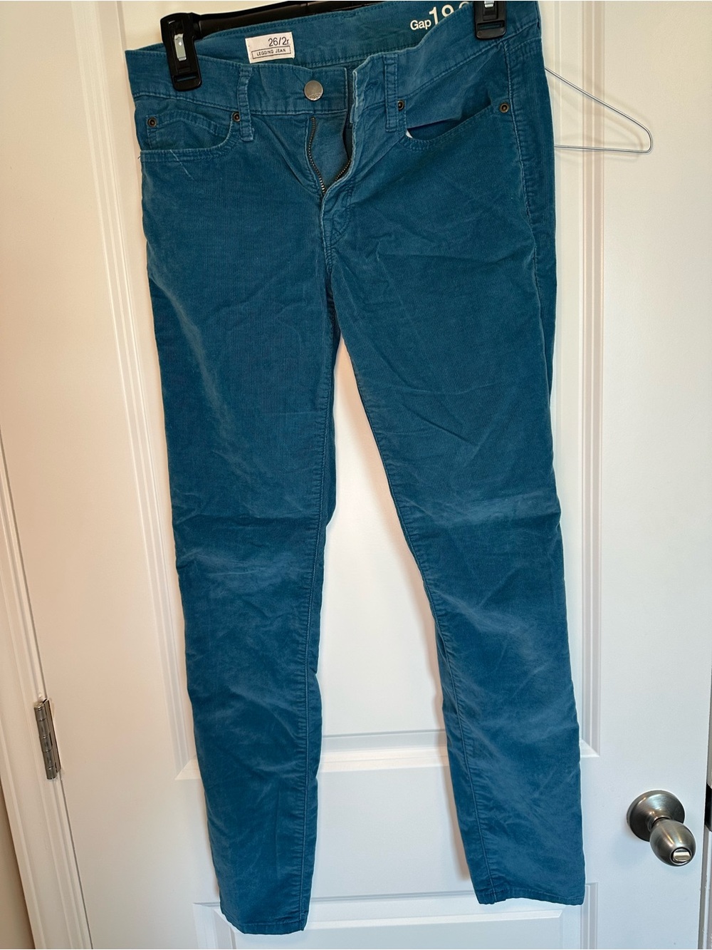 Gap Teal Corduroy Jeans